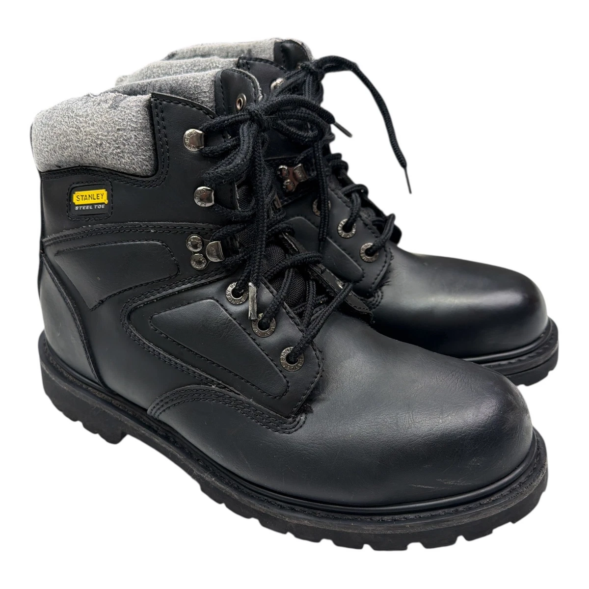 Stanley work boots size 14 Stanley Workwear Black Boots for Men for Sale | Shop New  main image 4