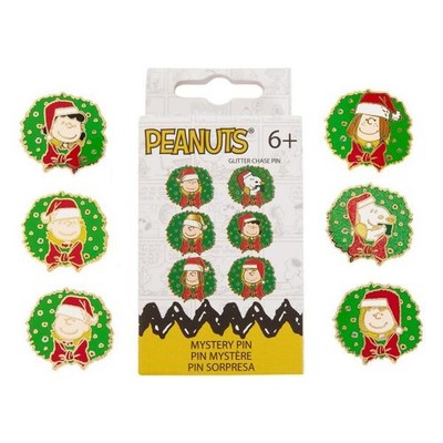 Peanuts by Loungefly Ansteck-Pins Blind Box Snoopy and Friends Holiday Sortiment