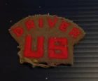 circa WW2 ? Military USA United States of America Army Cloth Patch - Driver US