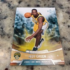 jeff green #13 r c 2007 upper deck nba card
