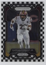 2023 Panini Prizm Black & White Checker Prizm Darrick Forrest Jr #296 6f8