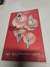 Vtg 1956 RCA Manual Transmitting Tubes TT4 Book Radio Corporation Of America