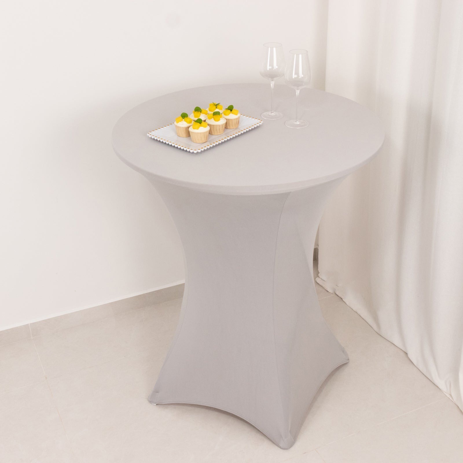 Light Gray Party Home Tablecloth