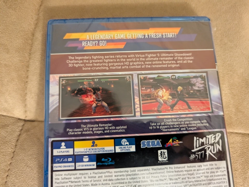  Virtua Fighter 5: Ultimate Showdown (PS4) Limited Run Games Read Desc  - Image 2 of 4