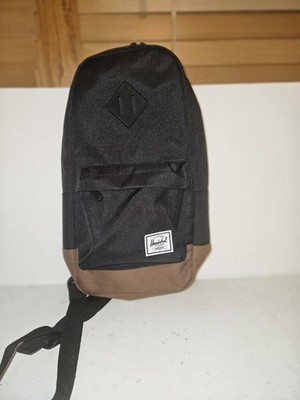 Herschel Supply Co Heritage Sling Bag Backpack Unisex Black 8L 14" Daypack NWOT | eBay Herschel Supply Co Heritage Sling Bag Backpack Unisex Black 8L 14" Daypack NWOT | eBay