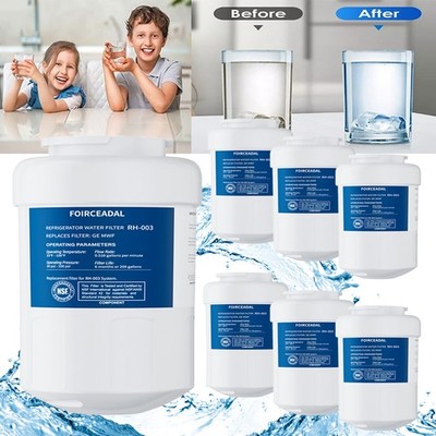 6/4/2Pack for GE SmartWater MWF 46-9991 BSS25JFRJWW Refrigerator Water Filter