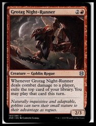 Grotag Night-Runner 143/280 Zendikar Rising Uncommon MTG