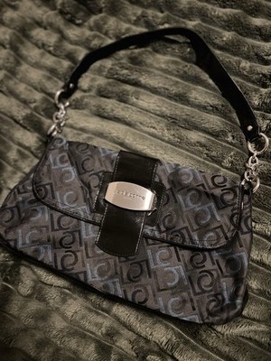 Liz Claiborne Monogram Shoulder Bag Y2K