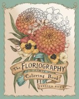 Jessica Roux - Floriography Coloring Book - Paperback - G245Z