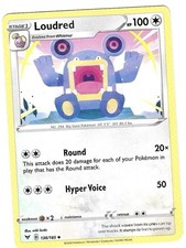 Loudred 136/185 Uncommon Vivid Voltage Pokemon Near Mint