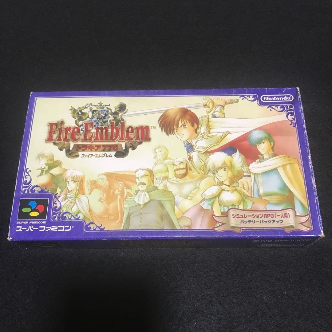 Fire Emblem Thracia 776 SFC Super Famicom Japan Nintendo Boxed Tested Works
