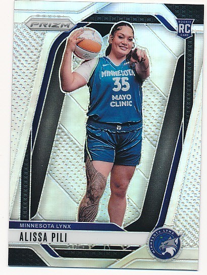 ALISSA PILI 2024 PANINI PRIZM WNBA SILVER #150 RC ROOKIE BASKETBALL MINT