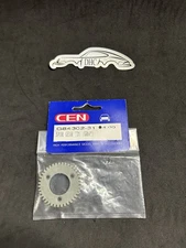 CEN Vintage RC Car Part # G84302-31 Spur Gear 39T Gray