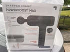 Sharper Image Deep Tissue Percussion Massage Gun, Powerboost Max 7 Speed