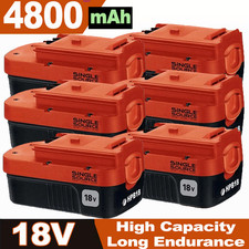 2-Pack 18V for Black and Decker HPB18 18 Volt 4.8Ah Battery HPB18-OPE 244760-00