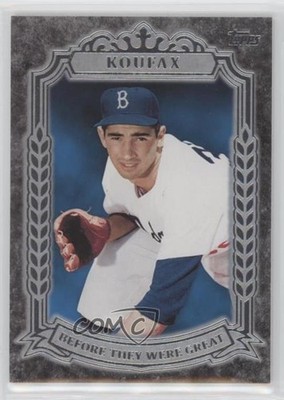 2014 Topps Before They Were Great Sandy Koufax #BG-11 HOF d0b