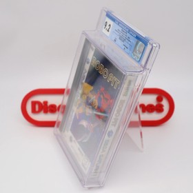 Sega Saturn Game ROBOPIT / ROBO PIT - CGC GRADED 9.2 A+! NEW & Factory Sealed!