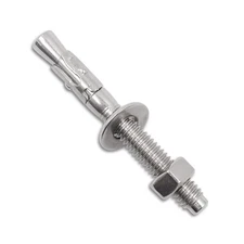 5/16" x 2-3/4 inch Wedge Anchor Stainless Steel Concrete Anchors Heavy Duty E...