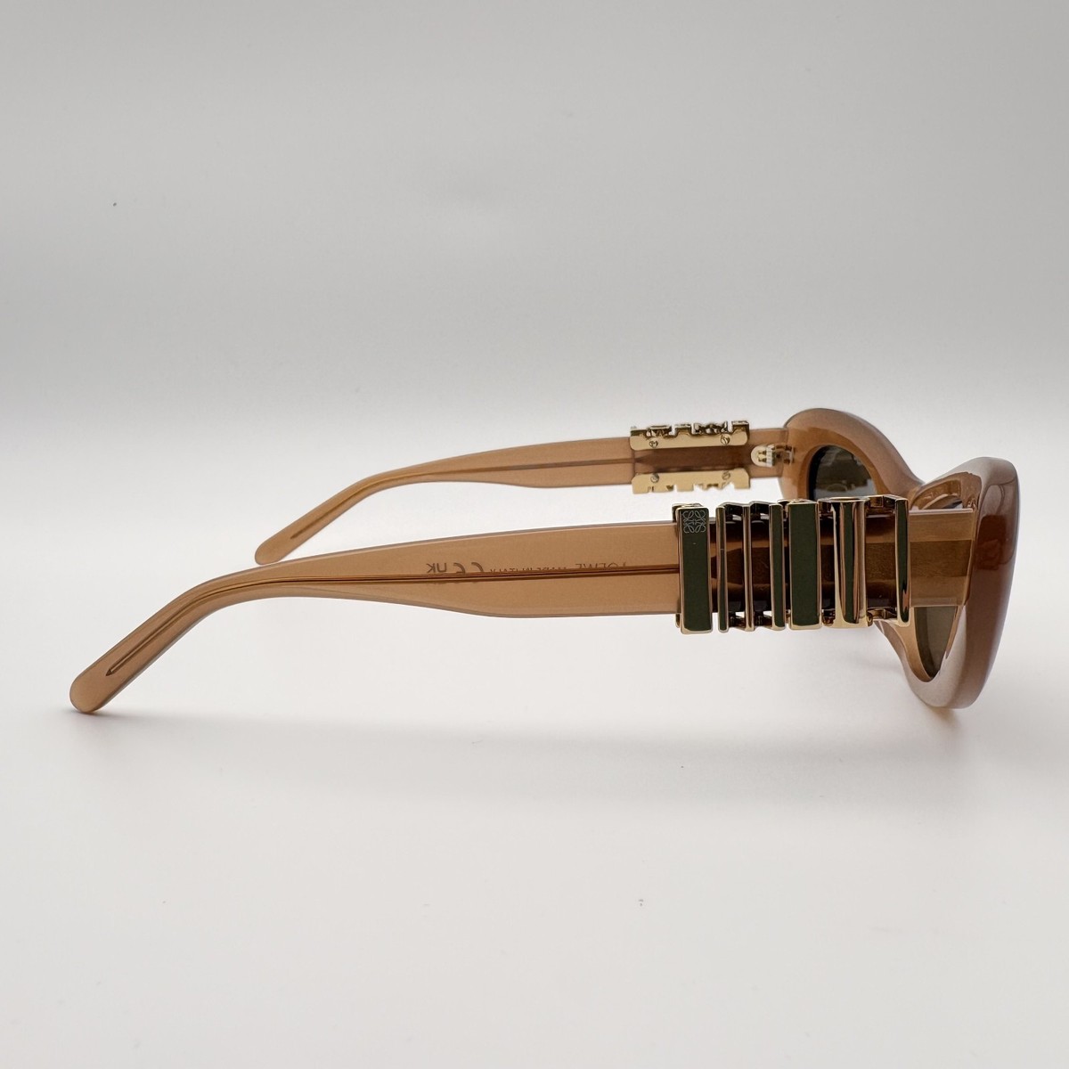 Loewe SLIM Women Sunglasses Brown Cat Eye LW40156U 50E NEW AUTHENTIC Loewe Loewe SLIM Women Sunglasses LW40156U 50E NEW AUTHENTIC  main image 4