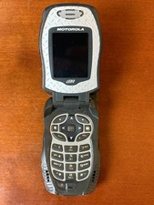 Motorola i580 Rugged Flip Phone Black Nextel PTT Cellular
