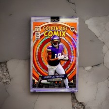 🔥 JUSTIN JEFFERSON 🔥 1/1  GOLDEN AGE COMIX MAMMOTH