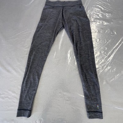Smartwool Leggings Pants Women s Bottoms Medium Charcoal Gray Wool