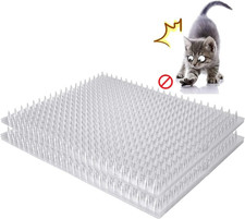 14 Pack Cat Deterrent Outdoor/Indoor Scat Mat, Pet Deterrent Training Mats, Keep