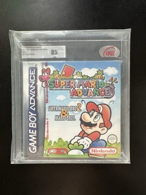 Super Mario Advance Nintendo Game Boy Advance GBA Brandneu Sealed Graded UKG 85