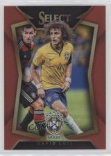 2015 Panini Select Red Prizm 171/199 David Luiz (Ball Back Photo Variation) 04ae