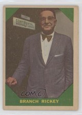 1960 Fleer Baseball Greats Branch Rickey #55 HOF hg6