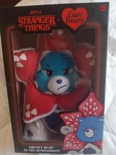 Netflix Care Bears x Stranger Things Grumpy Bear as DEMOGORGON 12" PLUSH NEW