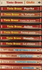 TINTO BRASS, LOTTO DI 12 FILM IN VHS , COME NUOVI
