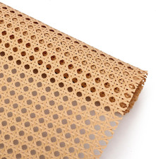 16" X 72" Plastic Rattan Roll, Cane Webbing for Rattan Decor, Caning Material fo
