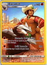 Excadrill (Secret) Holo Secret Rare SM - Cosmic Eclipse 246/236 LP on eBay