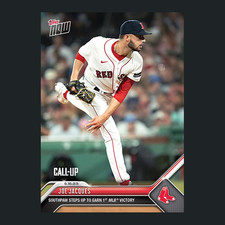 Joe Jacques - 2023 MLB Topps Now Card 450 - Print Run: 517 Boston Red Sox