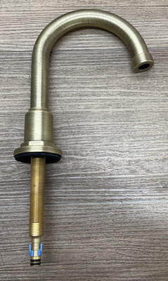 Signature Hardware SHWSCGF807AGBR Greyfield Bathroom Faucet - Aged Brass *READ*