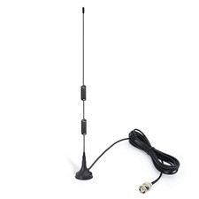 Bingfu VHF UHF Ham Amateur Radio Police Scanner Antenna Magnetic BNC