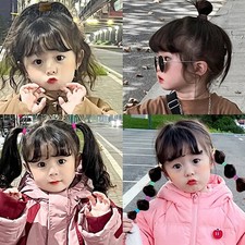 100PCS Colorful Basic Nylon Ealstic Hair Band Kids Girls Ponytail Holder Ties