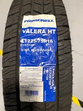 2 New Lt 225 75 16 Lre 10 Ply Primewell Valera Ht All Season Tires
