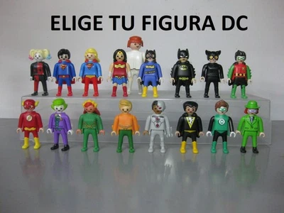 PLAYMOBIL ELIGE kindeR superheroes DC -FOLLETO INCLUIDO + FIGURA- SIN CHOCO