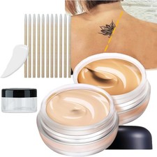 Waterproof Tattoo Cover Up Makeup – Full Coverage Concealer for Tattoos & Bru