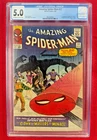 The Amazing Spider-Man #22 (Marvel Comics March 1965) CGC Graded 5.0 and Slabbed