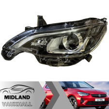 Peugeot 108 Headlight Passenger Side 2014-2019 Halogen LED DRL Headlamp Left