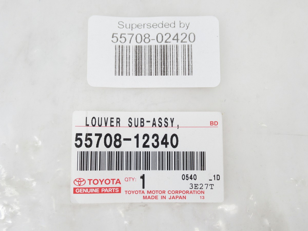 Genuine OEM Toyota 55708-02420 Windshield Cowl Molding