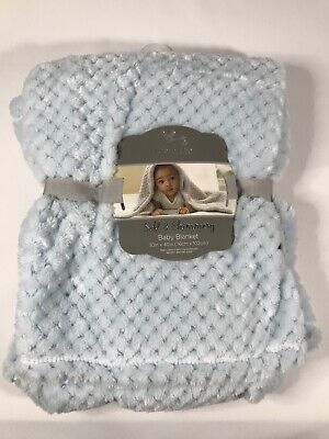 Adirondack Baby Blanket Warm & Fluffy Super Soft 30 x 40 Ivory Infant Blanket