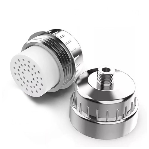 Powerful Shower Head Filter Set with 3 Replacement Balms for Hard Water Softener - 第 5/7 張圖片