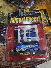 2004 Jada Toys Import Racer! Scion XB Blue Diecast Car 1/64 Scale - New