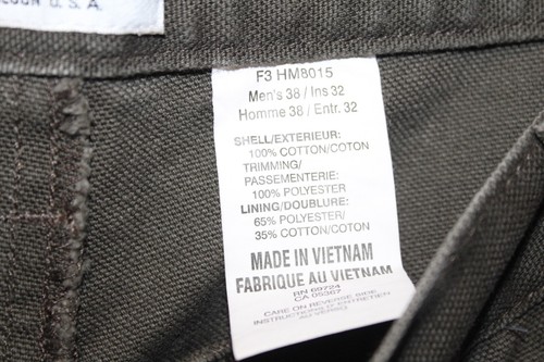 Columbia Hunting Pants Brush Green Tan Size 38 X 32 - Picture 3 of 6