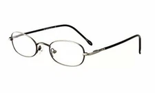 Calabria Flex Plus 87 by Vivid KIDS SMALL 46mm EyeGlasses Frame in Pewter Silver