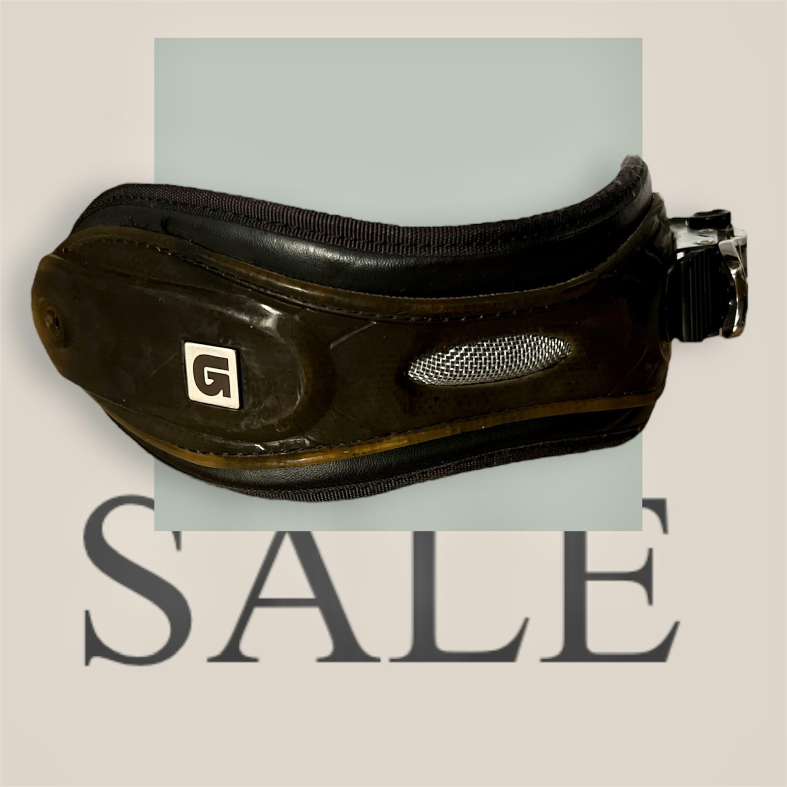 SALOMON Snowboad BINDING BURTON cinturino alla caviglia Custom MISSION ricambi retrò con Buck lato sinistro